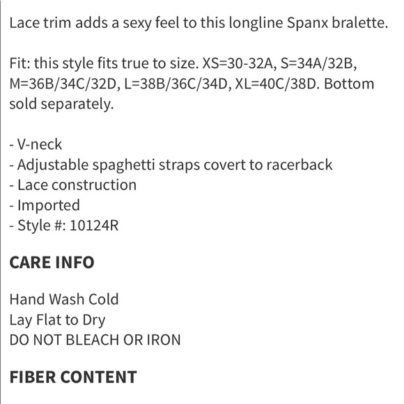 NEW • Spanx • Spotlight on Lace Bralette Malachite - Picture 3 of 6